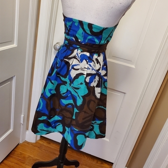 The Limited Floral Strapless A-Line Dress Size 2 - Picture 5 of 8
